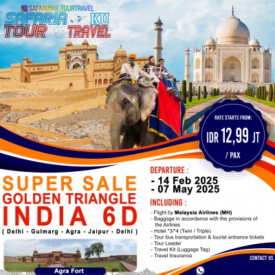 6D SUPER SALE GOLDEN TRIANGLE INDIA